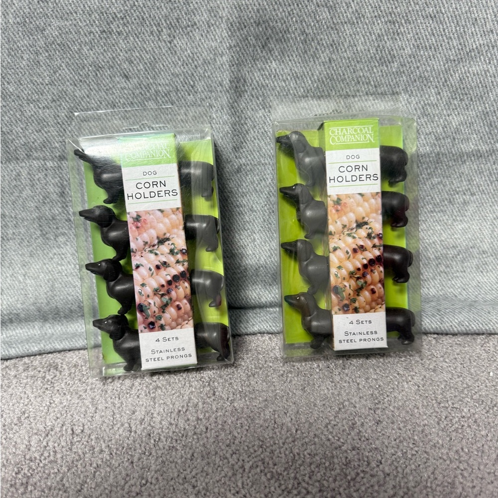 Dog Corn Holders Set